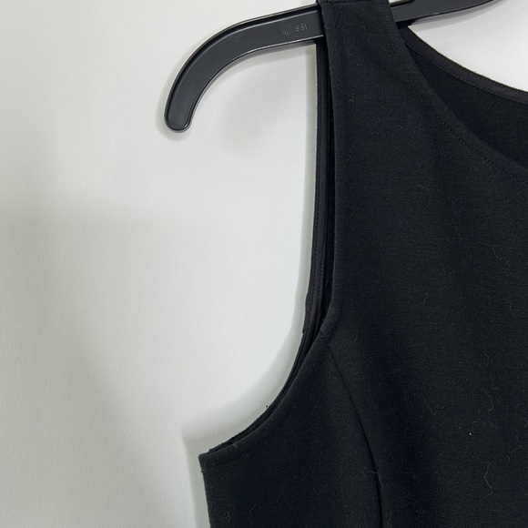 Theory Stretch Sleeveless Midi Dress with Back Split size 4 - Picture 4 of 10